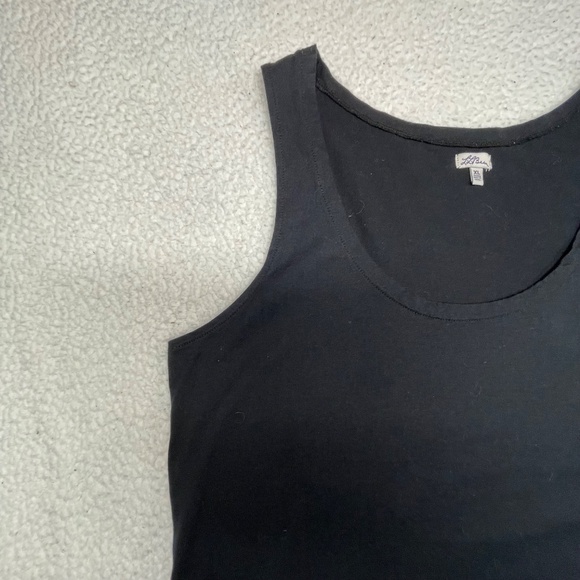 Women’s  LL Bean XL Black Tank Top - Picture 5 of 12